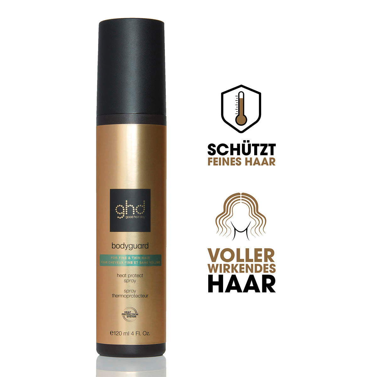 GHD Bodyguard Heat Protect Spray - For Fine & Thin Hair