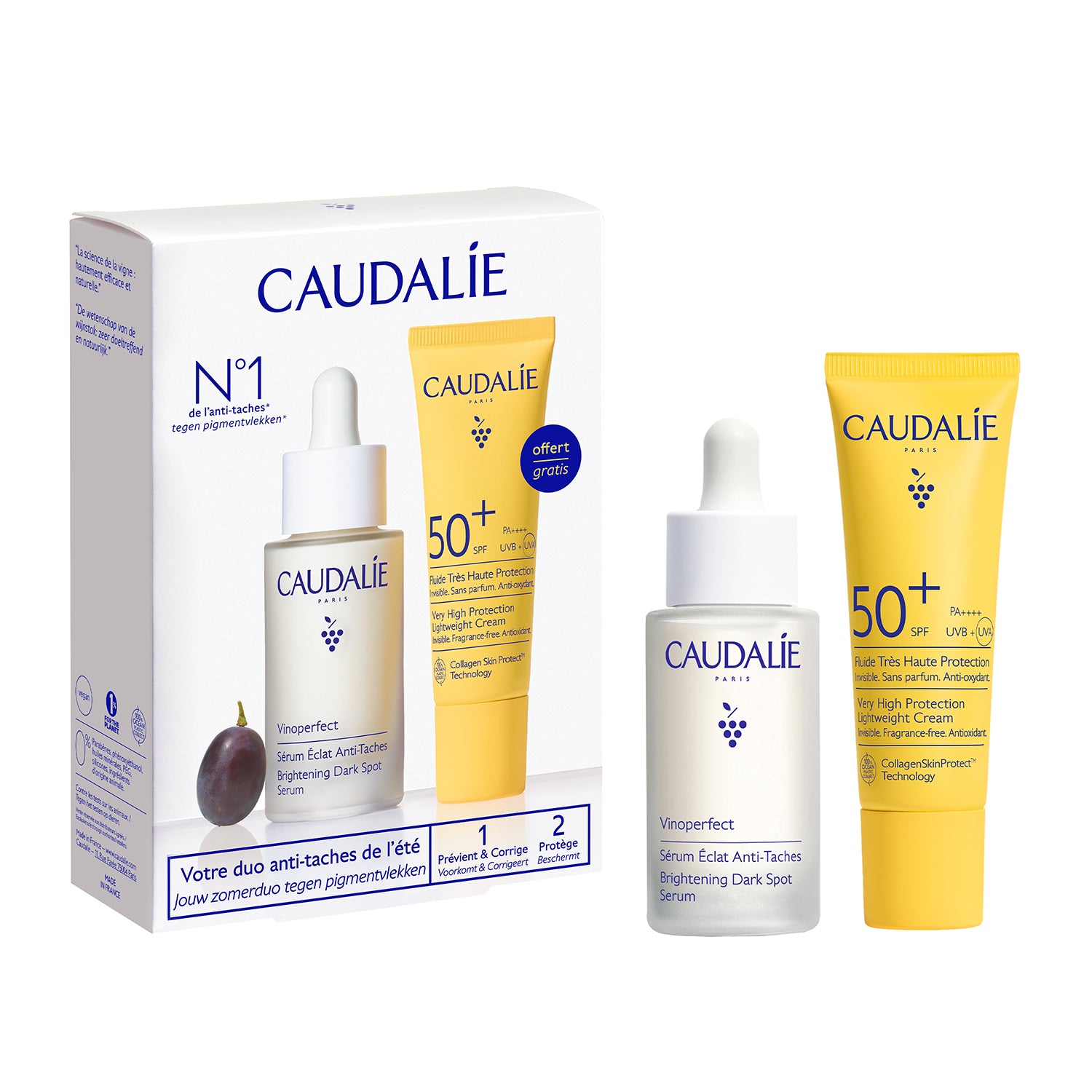 Caudalie Vinoperfect x Vinosun Set