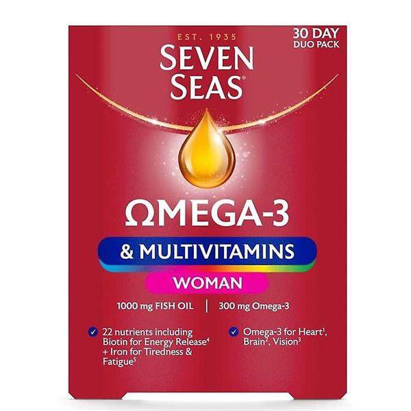 Seven Seas Omega 3 & Multivitamins Woman