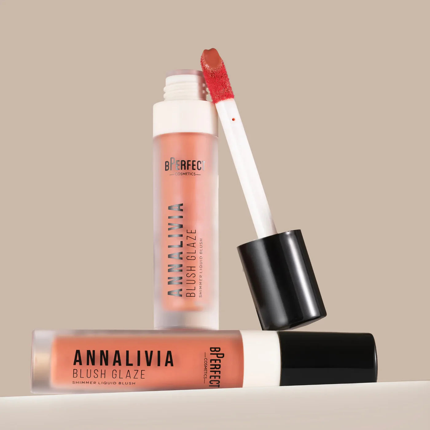 BPerfect x Annalivia - Blush Glaze - Shimmer Liquid Blush