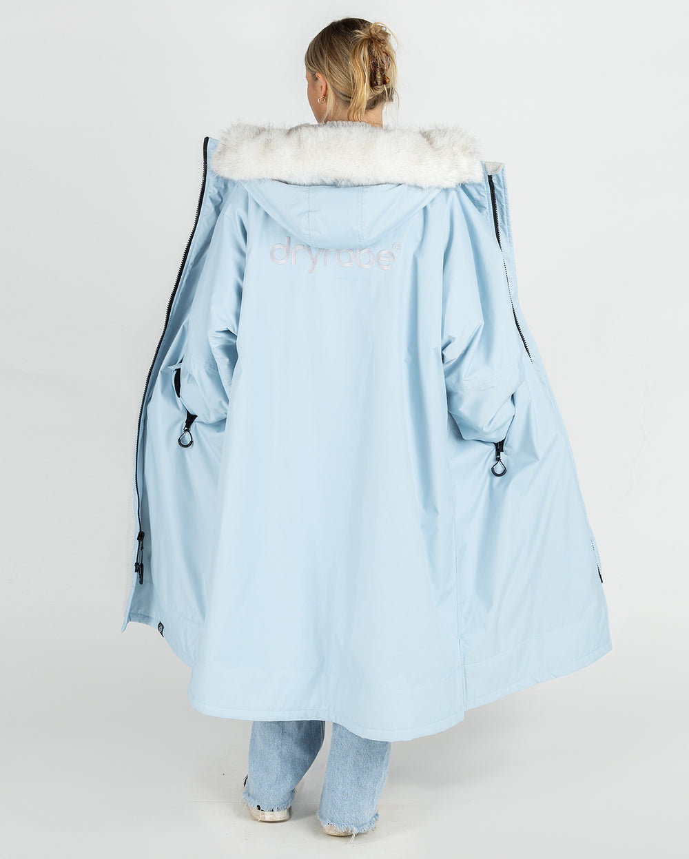 Dryrobe Long Sleeve Alpine Range - Ice Blue