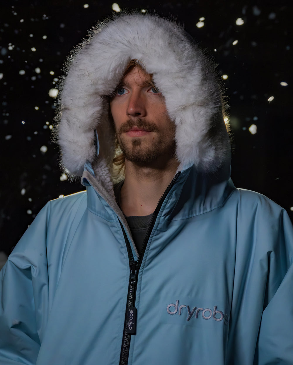 Dryrobe Long Sleeve Alpine Range - Ice Blue