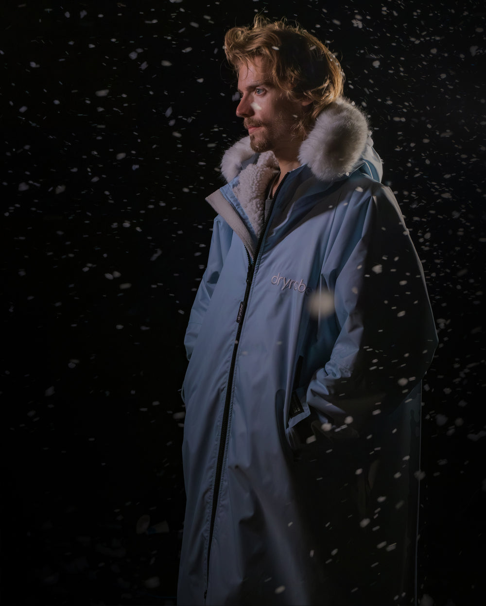 Dryrobe Long Sleeve Alpine Range - Ice Blue
