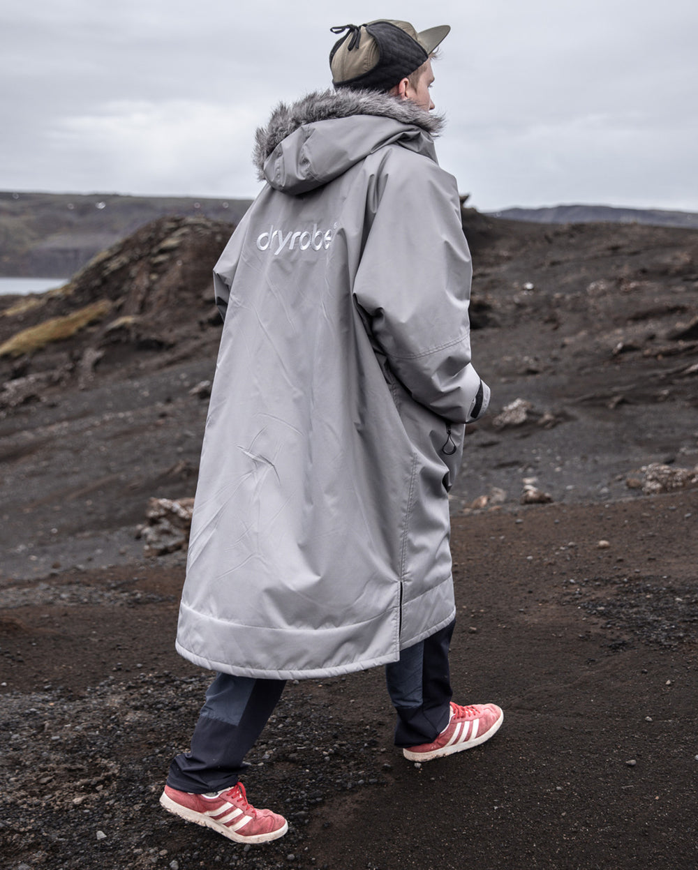 Dryrobe Long Sleeve Alpine Range - Graphite