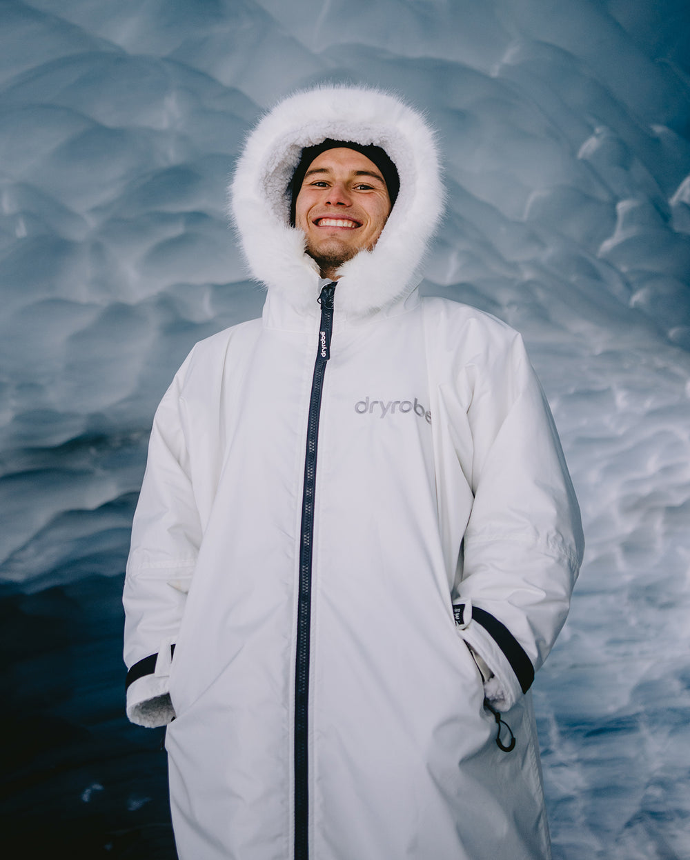 dryrobe Long Sleeve Alpine Range - White