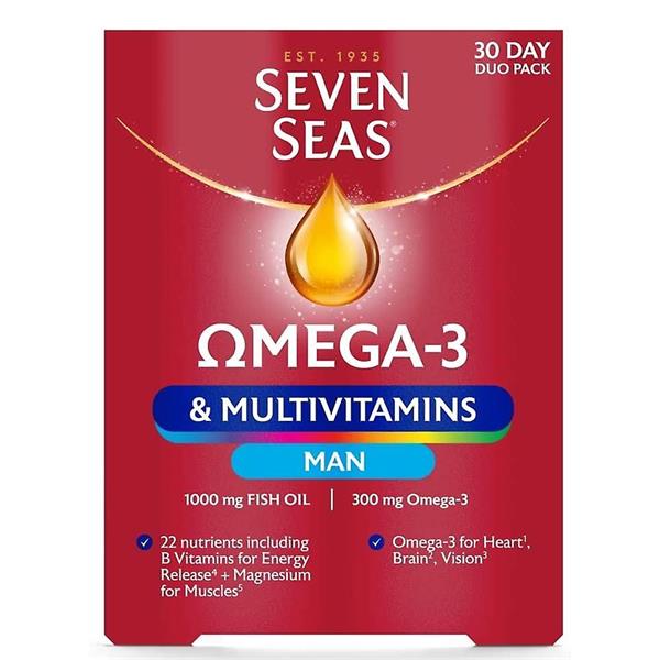 Seven Seas Omega 3 & Multivitamins Man