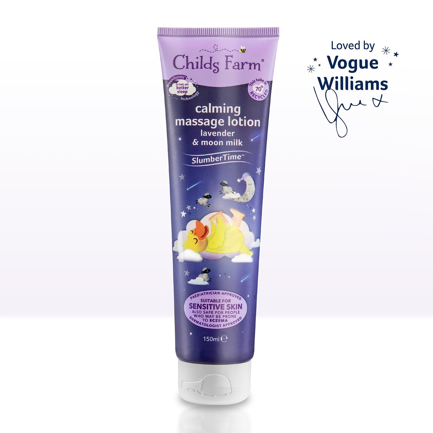 Childs Farm Calming Massage Lotion - Lavender & Moon Milk