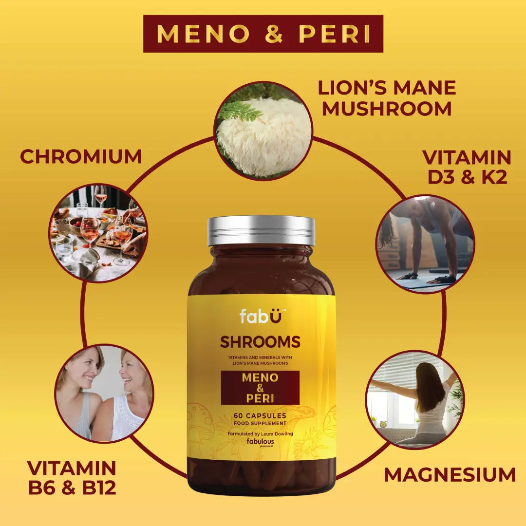 fabÜ Shrroms Meno & Peri
