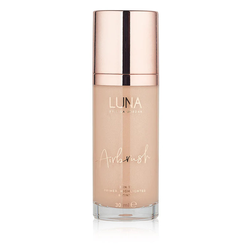 Luna Airbrush 3 in 1 Primer, Highlighter & Tint