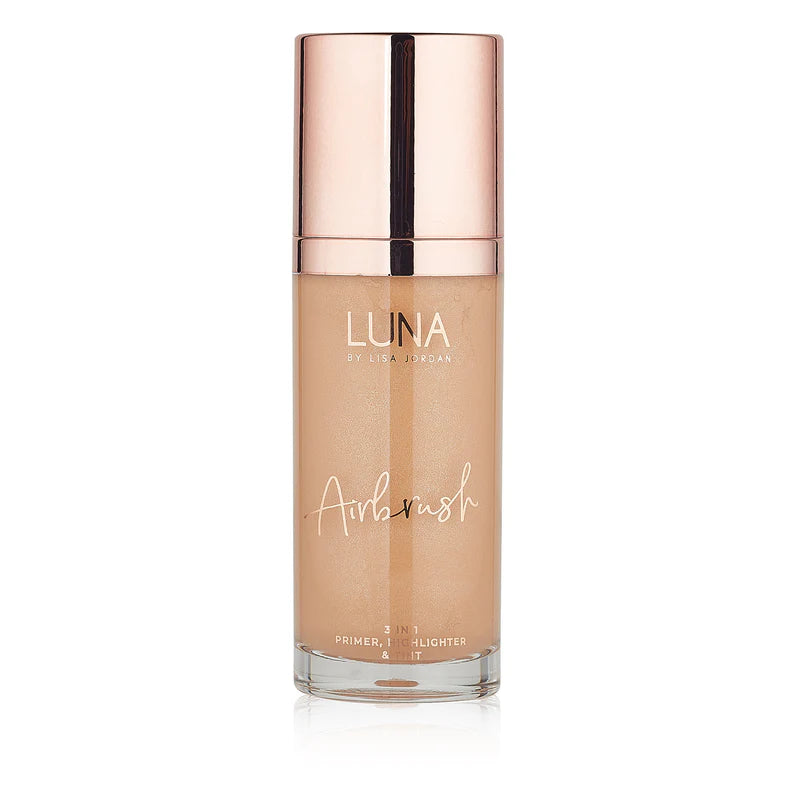 Luna Airbrush 3 in 1 Primer, Highlighter & Tint