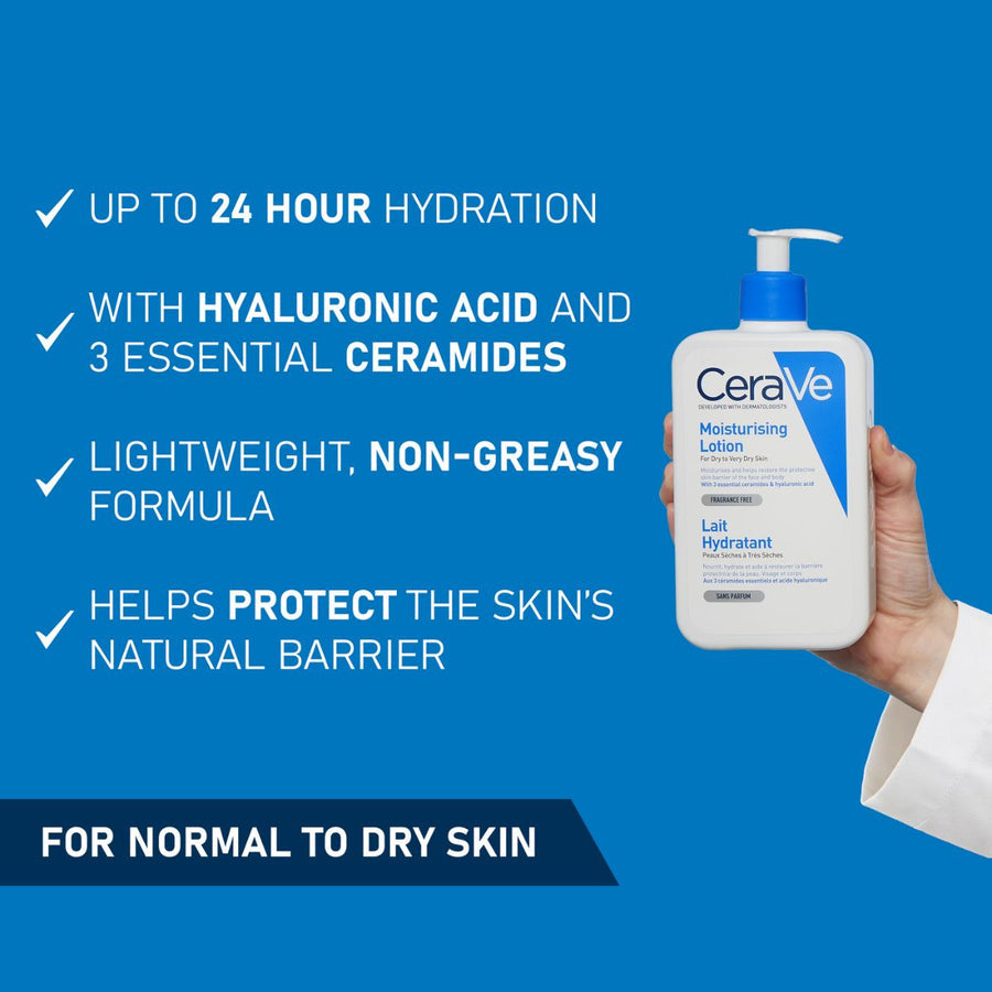 CeraVe Moisturising Lotion with Hyaluronic Acid & Ceramides