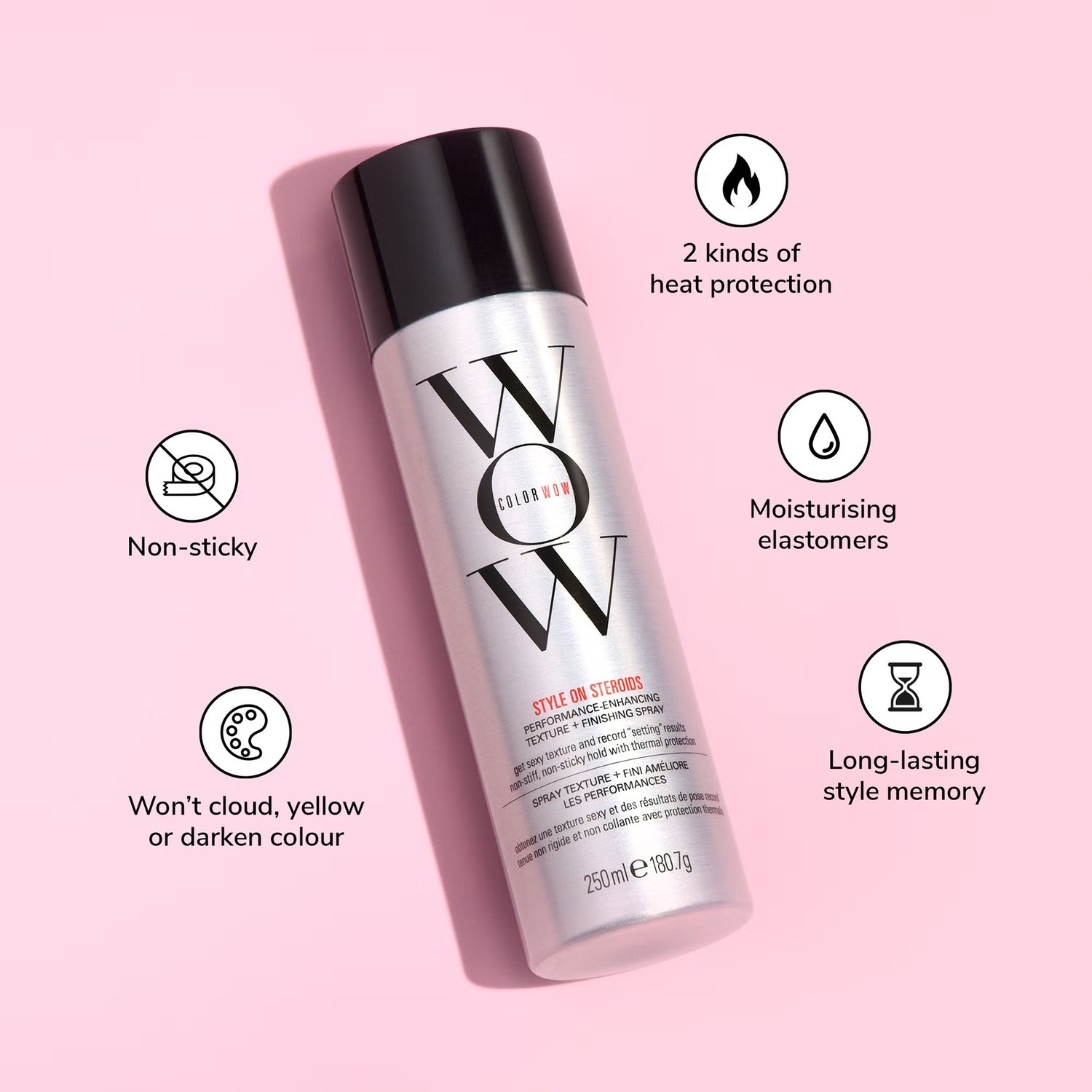 Color Wow Style on Steroids Preforming Enhancing Texture + Finishing Spray