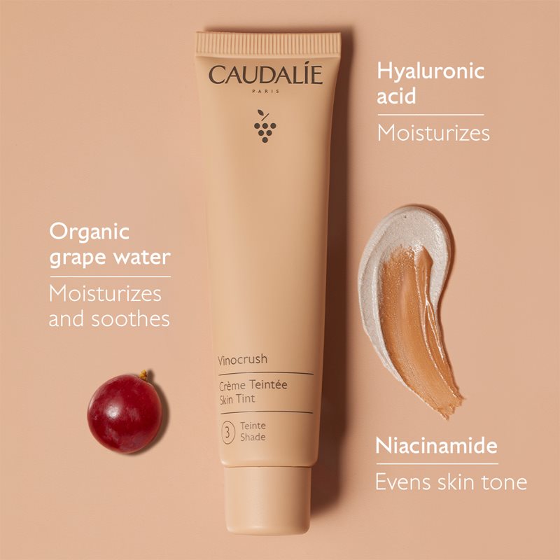 Caudalie Vinocrush Tinted Cream 3