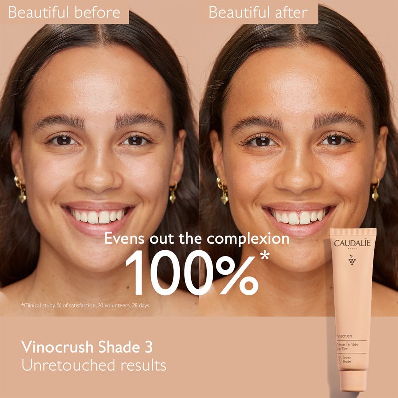 Caudalie Vinocrush Tinted Cream 3