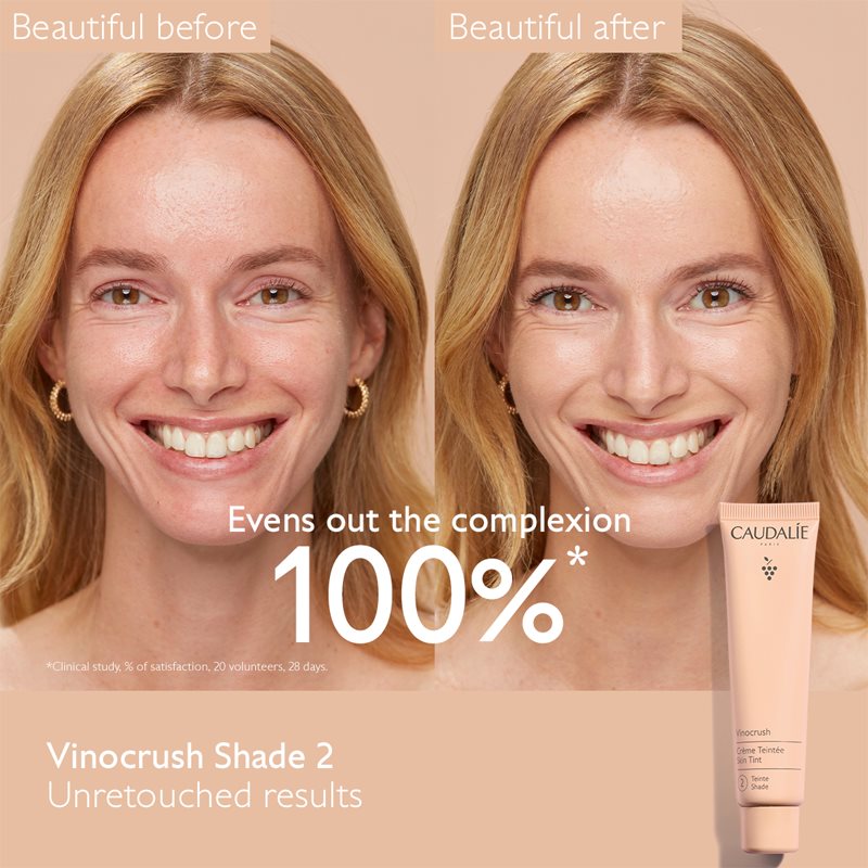 Caudalie Vinocrush Tinted Cream 2
