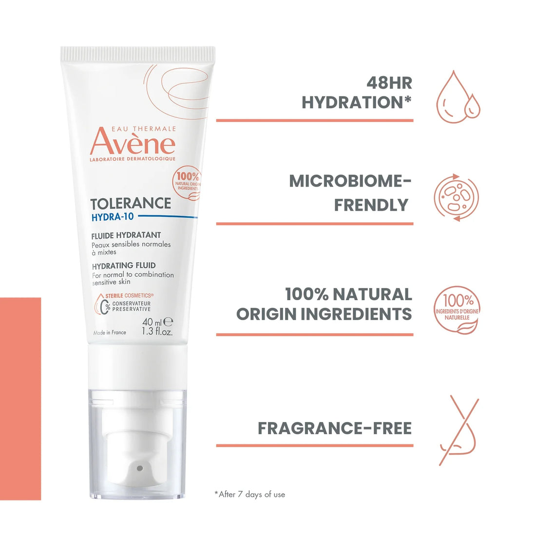 Avène Tolerance Hydra-10 Hydrating Fluid