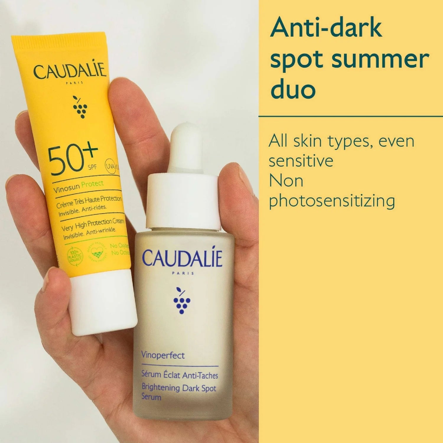 Caudalie Vinoperfect x Vinosun Set