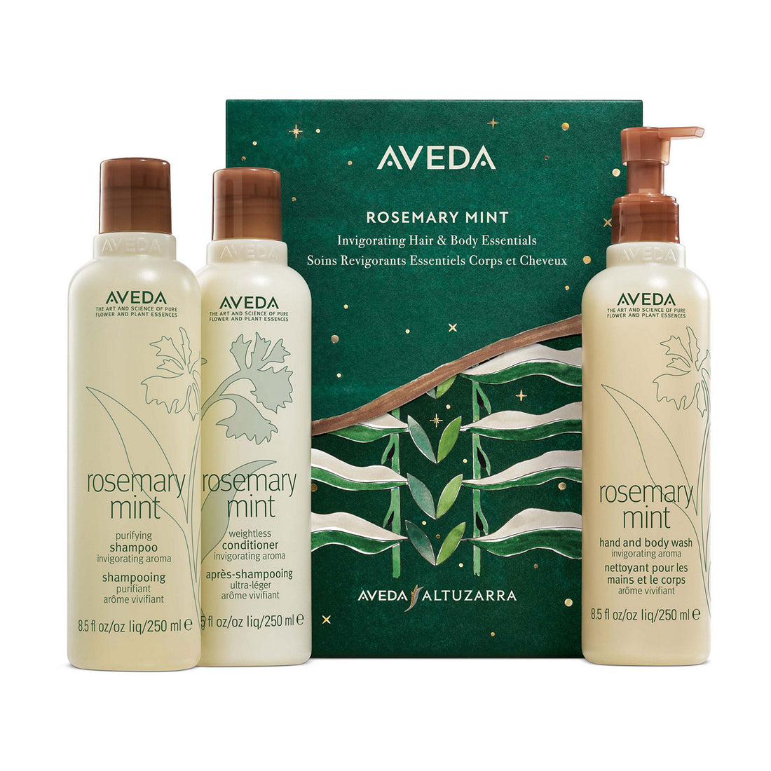 Aveda Rosemary Mint Invigorating Hair & Body Essentials Gift Set