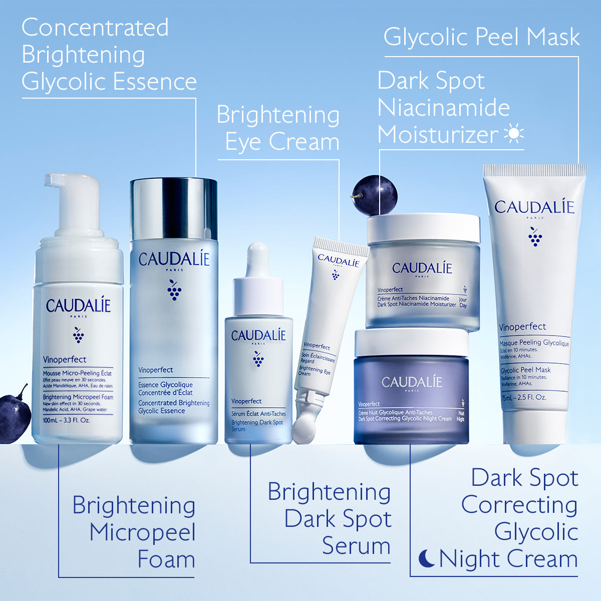 Caudalie Vinoperfect Brightening Micropeel Foam