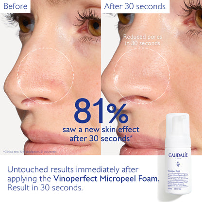 Caudalie Vinoperfect Brightening Micropeel Foam