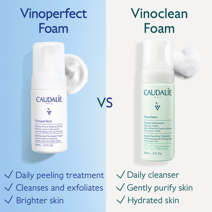 Caudalie Vinoperfect Brightening Micropeel Foam