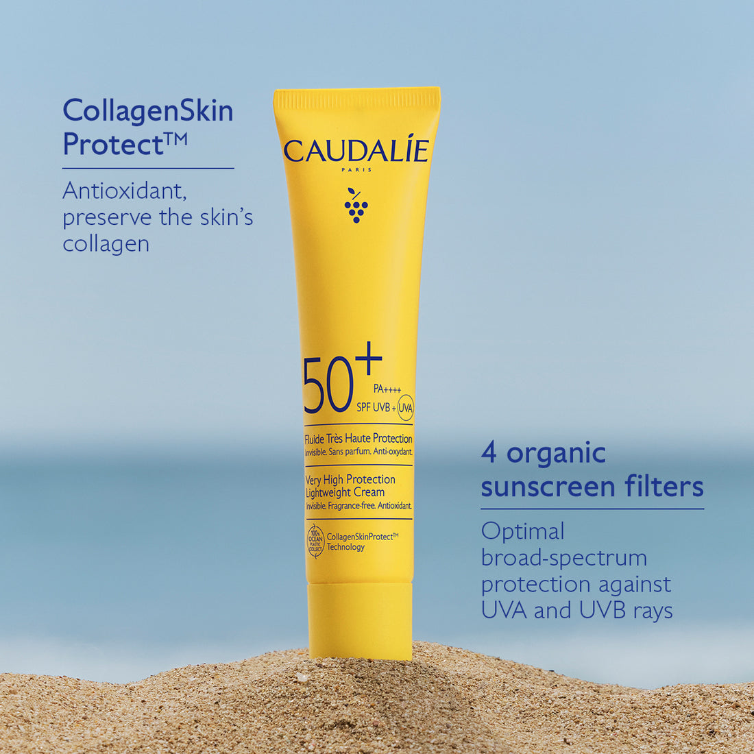 Caudalie Vinosun Very High Protection Lightweight Cream SPF 50+