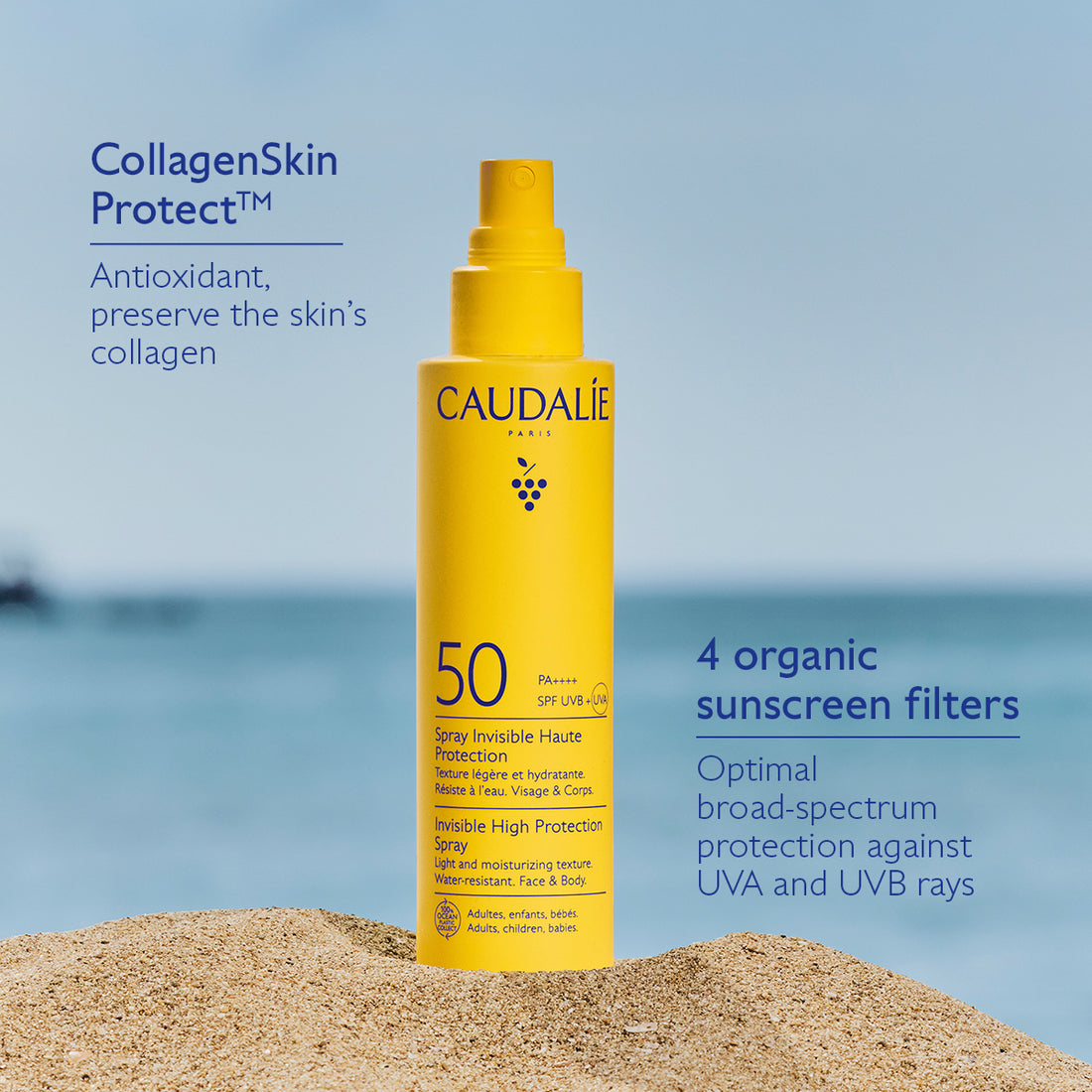 Caudalie Vinosun Invisible High Protection Spray SPF 50