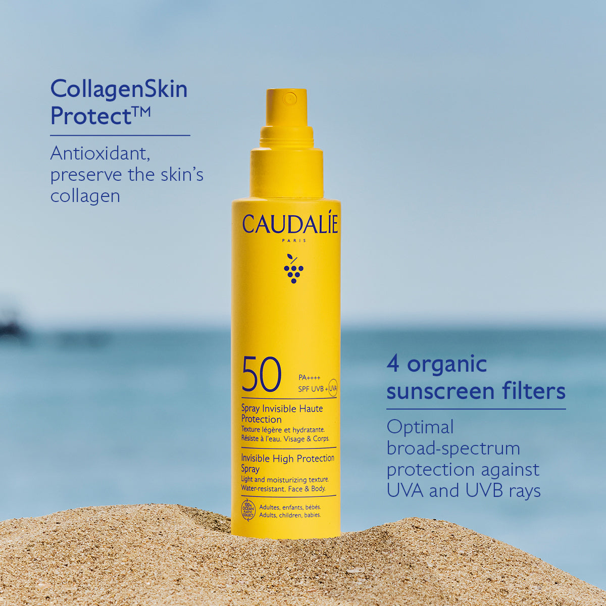 Caudalie Vinosun Invisible High Protection Spray SPF 50