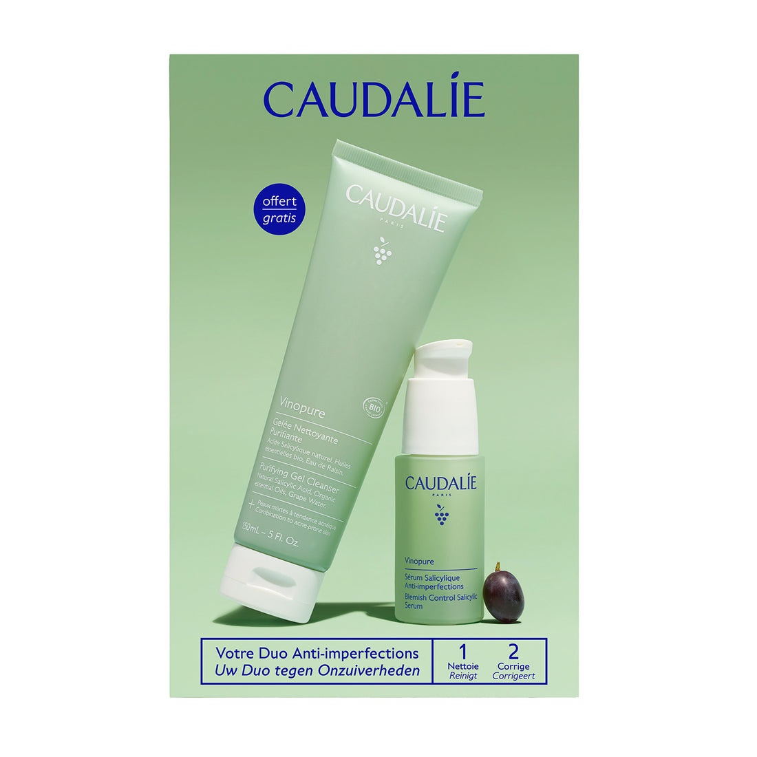 Caudalie Vinopure Anti Blemish Set