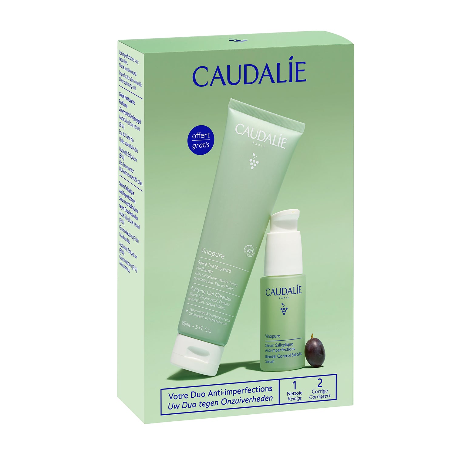 Caudalie Vinopure Anti Blemish Set