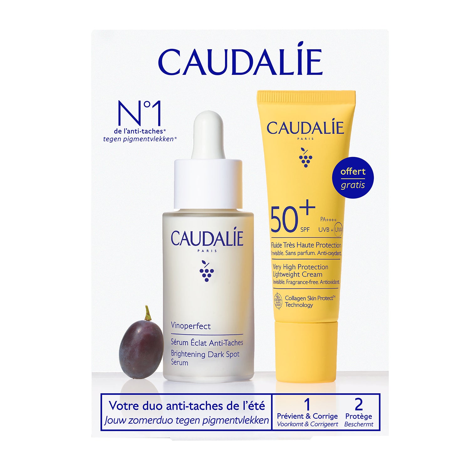 Caudalie Vinoperfect x Vinosun Set