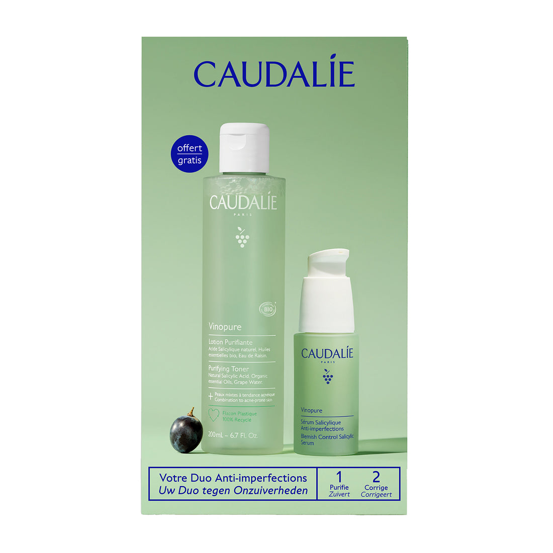 Caudalie Vinopure Anti Imperfections Set