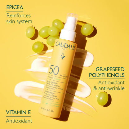 Caudalie Vinosun Invisible High Protection Spray SPF 50