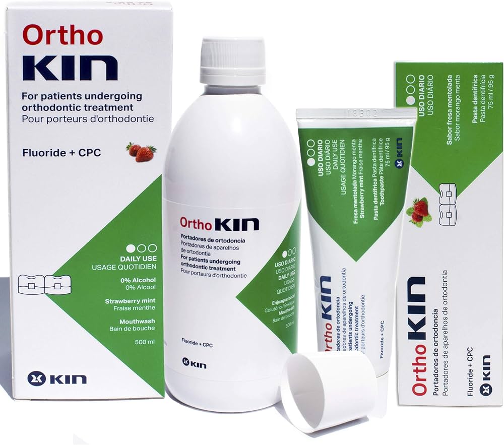 Kin - OrthoKIN Strawberry Mint Mouthwash