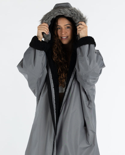 Dryrobe Long Sleeve Alpine Range - Graphite