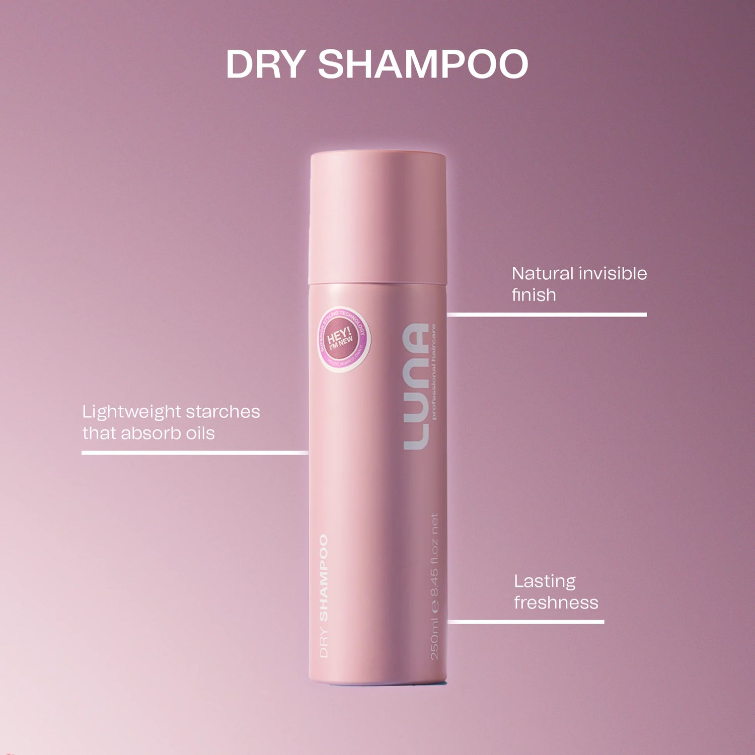 Luna Dry Shampoo 250ml