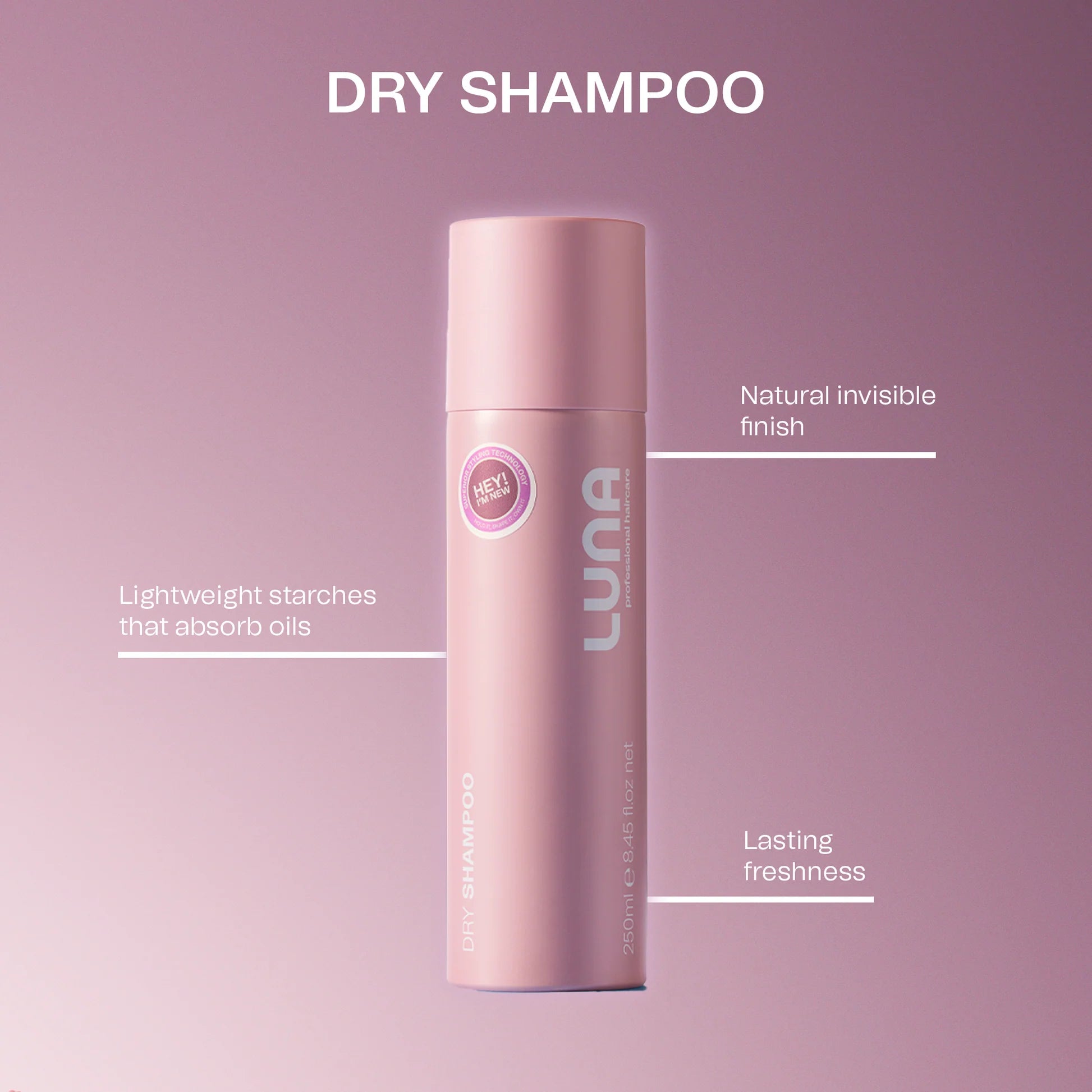 Luna Dry Shampoo 250ml