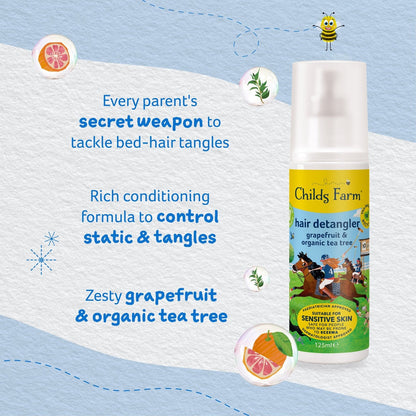 Childs Farm Hair Detangler - Grapefruit &amp; Organic Tea Tree