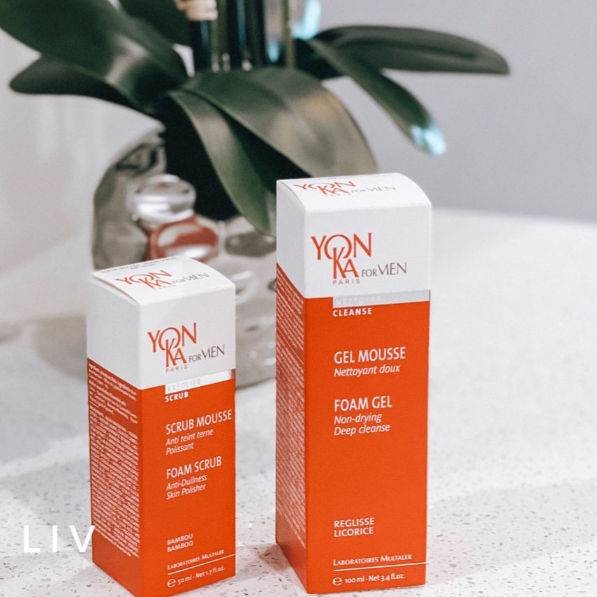 YonKa Scrub Mousse - Exfoliating Gel for Men