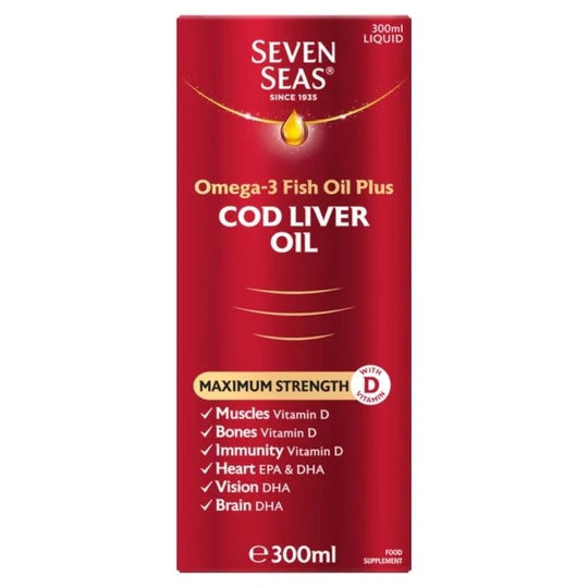 Seven Seas Maximum Strength Cod Liver Oil